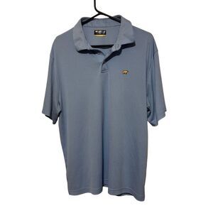 Jack Nicklaus Size XL Blue White Golf Polo Shirt